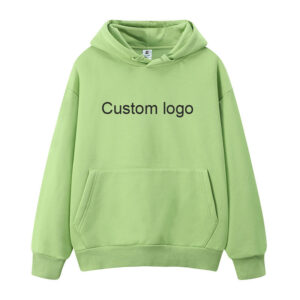 2023 Hot Sale Heavyweight High Quality Streetwear Drop Shoulder Winter Custom Logo  Plus Size Men's Hoodies - Image 7