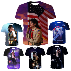 Michael Jackson T-shirt MJ 3D Print Streetwear Popular Singer Men Women T Shirt Hip Hop Tee Shirt Tops Dangerous Unisex Clothing - Image 1