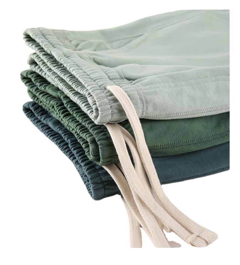 100% Cotton Summer Pants Gym Custom Sweat Men's Shorts Athletic Workout Running Vintage Customized Logo Board Shorts Knitted