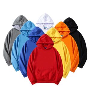 Custom Logo 100% Cotton Men Hoodie Sweatshirts Set Fleece Jogger Clothing Blank Oversize Unisex Pullover Men's Hoodies - Image 2