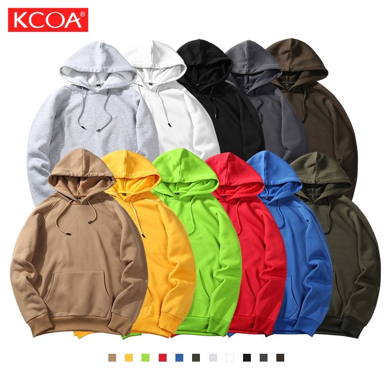 Wholesale Bulk High Quality Sweatshirt 100% Polyester Hoody Custom Fleece Unisex Blank Hoodies