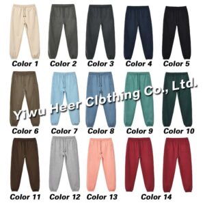 Manufacturer Men Sweatpants Oem Heavyweight Cotton Custom Logo Jogger Pants for Men - Image 5