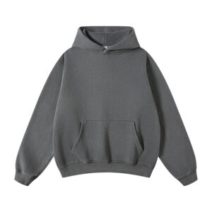 Custom Design Heavyweight Hoodie Blank Vintage Style Washes Hoodie Men Fleece Lined 355gsm - Image 3