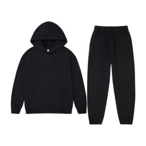 12 Colors Hoodies Manufacturers Wholesale Custom Sweatpants and Hoodie Two Piece Set - Image 2