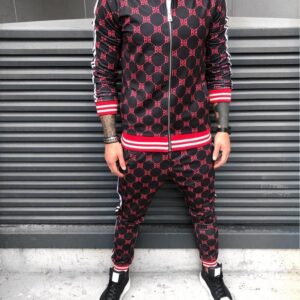 New Men's Sportswear Trousers + Jacket Fitness Men's Suit Jogger Casual Streetwear Fashion Men's Clothing - Image 4