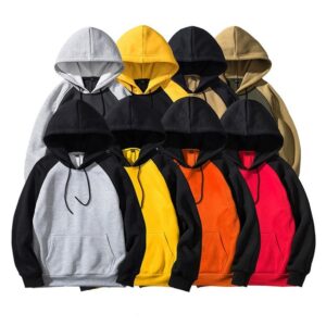 High Quality Custom Hoodies Blank Women Men Hoodies Unisex Custom Embroidered Men's Hoodies - Image 1
