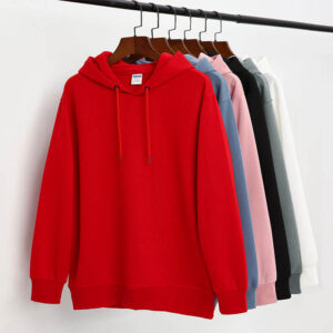 Personal Custom Any logo Cotton Fabric Men' Hoodies With Loop Inner Casual Pullover Hoodies for Sport - Image 3