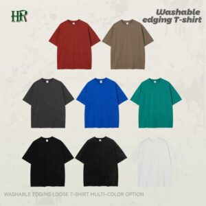 Custom Logo 100% Cotton Short Sleeve Round Neck Heavyweight Designs Tshirt Man Women Clothes Oversized Men's T-shirts - Image 3