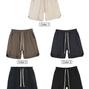 Swimwear Swimsuit Two Eyelets With Back Pocket Swimming Shorts Custom Polyester Beach Shorts Men Surfing Board Short 1 Piece - Image 4
