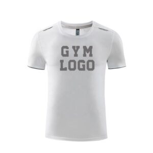 Sublimation Blanks Tshirts 100% Polyester t Shirt With logo Screenprint Custom logo Allover Printed Plain Tee GYM Tshirt for Men - Image 2