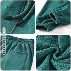 Custom Logo Thick Man Oversized Long Jogger Pants Heavyweight Cotton Cuffed Sweatpants for Men - Image 2