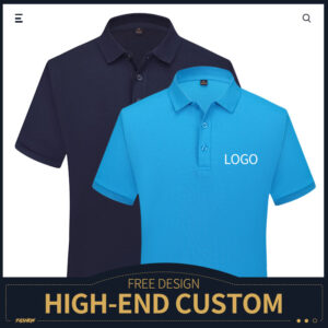Pique Fabric 100% Cotton Solid Color Men Polo Shirts Over Size Golf t Shirts Custom logo Polo t Shirts - Image 2