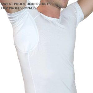The Unique Sweat Proof Shirt Sweat Proof Undershirt Men Clothed Fitted Tshirt T-shirts - Image 1