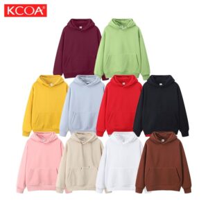 High Quality 500gsm Heavyweight Blank Fleece Hoodies Custom Embroidered Printed Hoodies Sweatshirts - Image 5