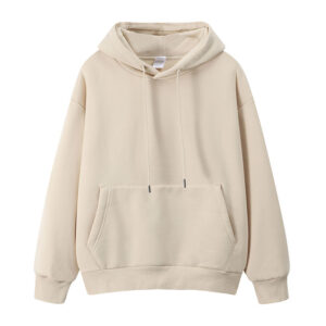 2023 Hot Sale Heavyweight High Quality Streetwear Drop Shoulder Winter Custom Logo  Plus Size Men's Hoodies - Image 10