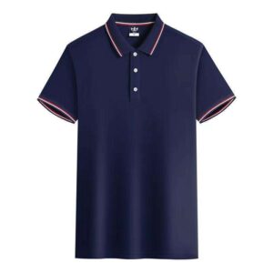 Men Solid Polo Shirts Brand Men Short-Sleeved Summer Shirt Clothing Men's Polo Shirt - Image 1