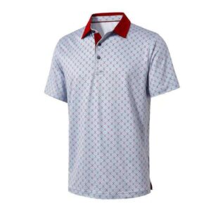 Customized Polo Shirt High Quality Men's Polo T-shirt  Dry Fit  Polyester Spandex Golf Polo Shirt - Image 3