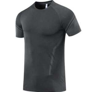 Professional Custom Compression Printed Fitness Muscle Gym t Shirt Training Wear Men's Clothing Mens Fitness Shirts - Image 1