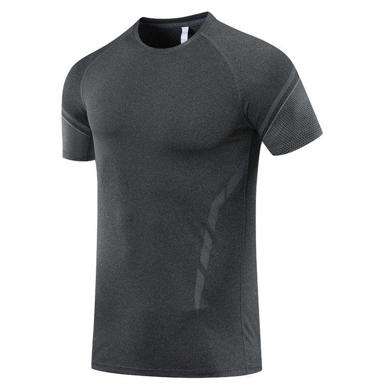 Professional Custom Compression Printed Fitness Muscle Gym t Shirt Training Wear Men's Clothing Mens Fitness Shirts