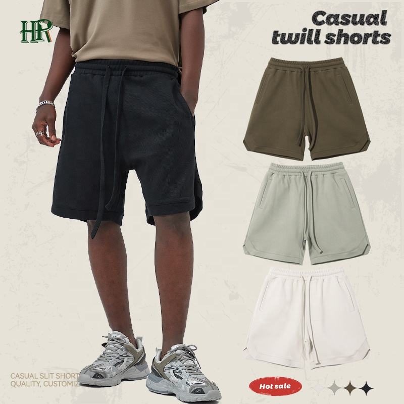 Custom Logo Men Cotton Shorts Sweat Men Fitness Running Short Breathable Gym Shorts Cotton Shorts