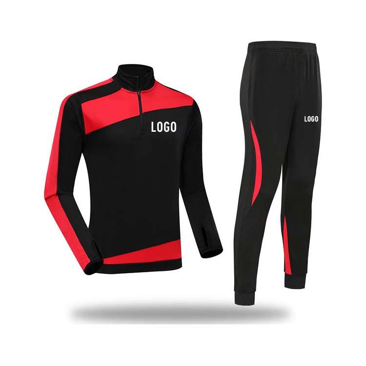 Kids Adults Soccer Training Jersey Long Sleeve Training Football Kits Men Child Sports Training Tracksuit Uniform