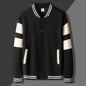 New Autumn College School Baseball Jacket Men Women Blank Varsity Jacket Custom Sample - Image 6