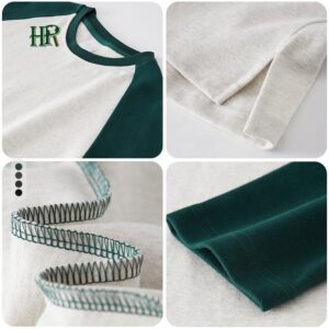 Solid Color Cotton Fashion Unisex Teenagers  Casual O-neck  New Autumn Long Sleeve T Shirt - Image 2