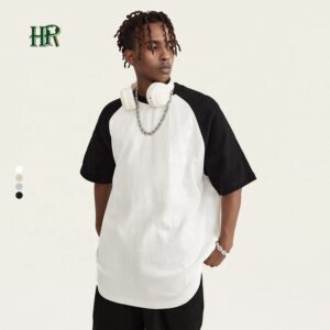 365Gsm High Quality Custom Logo Men T-shirts Embroidery Oversize Acid Washed Shirts White Tee - Image 1