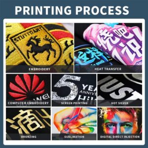 Customized New Men's T-Shirt Cotton Long Sleeve T-Shirt Summer Clothing Women's T-Shirt Embroidered Logo Fashion Print - Image 4