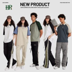 Custom  Men's Blank Golf Polo T Shirts Embroidered Logo Plain Short Sleeve Casual Polo Shirts - Image 4