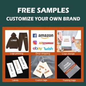 Wholesale Unisex Jogger Set Blank Custom Logo Track Suit Heavyweight Tracksuit for Men - Image 4