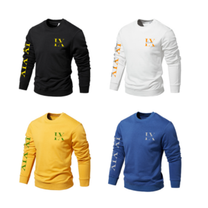 High Quality Cotton Sport Heavy Weight Pullover Activities Man Woman Unisex Crewneck Casual Hoodie Sweatshirt for Outdoor - Image 2
